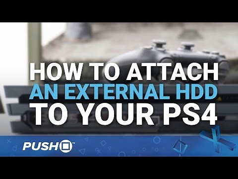 How to Attach an External HDD (Hard Drive) on PS4 | Firmware Update 4.50 | PlayStation 4 Guides