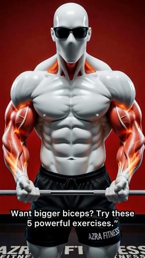 Top 5 Best Biceps Exercises for Bigger Arms 💪