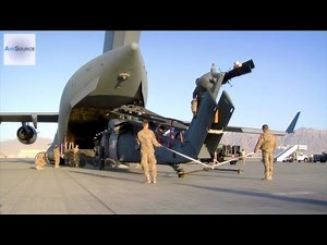 HH-60G Helicopters Eaten by C-17 Cargo Aircraft