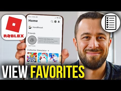 How To See Favorites List on Roblox PC