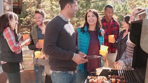 Ivation Premium 500W Electric Charcoal Starter – Quickly & Easily Ignite BBQ Grills Without Lighter Fluid or Matches – Double-Ring Design with Longer, Angled Handle Safely Heats in Just 6 Minutes