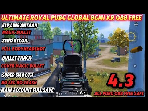 PUBG GLOBAL 4.3 AIMBOT NO RECOIL AIMLOCK MOD OBB