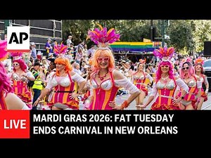 Mardi Gras 2026 LIVE: Fat Tuesday brings end to carnival season in New Orleans