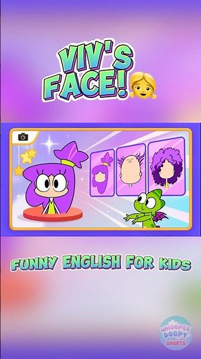 Build a Silly Face Challenge! 😄 Learn Emotions & Body Parts #kids #cartoons