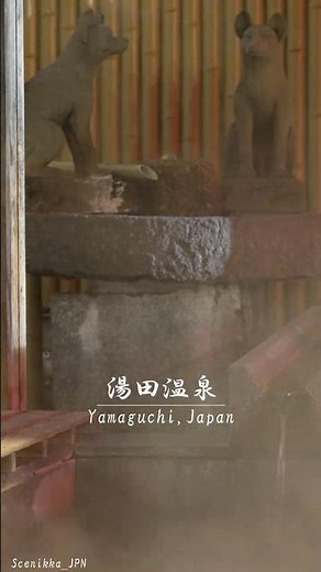 Onsen Town Scenery – Yuda Onsen (Yamaguchi, Japan) | 湯田温泉（山口県）【4K Shorts】