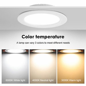 [Hot Item] Recessed Adjustable Color Temperature Aluminum LED Ceiling Downlight/Spotlight