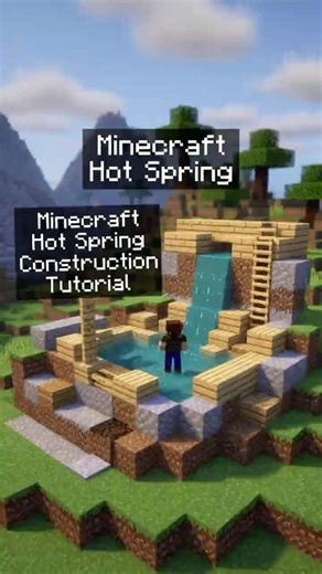 Minecraft Hot Spring