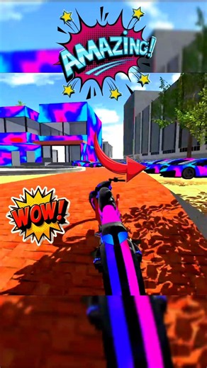Indian Bike Driving 3D 💥 Amazing Color City Map 🌈 New Bike Gameplay 🔥 #shorts #viral