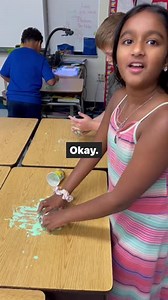 What is Oobleck? Loretto students know. They were making the suspension of cornstarch and water, with a little bit of food coloring for flare, to see how it can behave like a solid AND a liquid. | Duval County Public Schools | Facebook