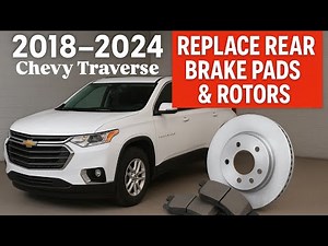 How to replace rear brake pads and rotors on 2018-2024 Chevrolet Traverse