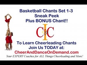 Cheerleading Basketball Cheers and Chants from Cheer And Dance On Demand