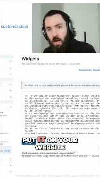 Embed SimplePractice Scheduling Button Easy Website Booking! #shorts
