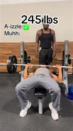 275 LBS Almost Broke Him 😤 #benchpress #shorts