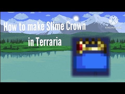 How to craft Slime Crown in Terraria
