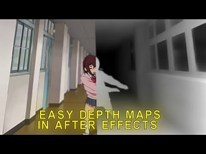 Easy Depth Of Field with Depth Map In After Effects
