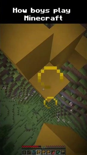 Girls Play Minecraft Vs Boys Play Minecraft #edit #minecraft #edits