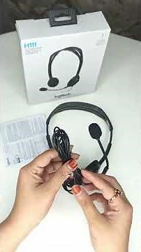 Unboxing & Review of Logitech Stereo Headset | Mic Test & Sound Quality Check #techunboxing #viral