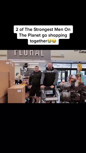 Shopping with Strongmen: Brian Shaw and Eddie Hall