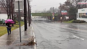 A look at some of the road closures on Central Avenue in Albany Monday. Roads across the Capital Region are closed due to flooding. Stay up-to-date on the closures and radar here: https://cbs6albany.com/news/local/monday-commute-overnight-rain-makes-for-slick-conditions-weather-winter-december-ny-capital-region-christmas-snow-sleet-forecast-alert-flood-flooding-water-slippery-driving-traffic-safety-car | WRGB CBS 6 News, Albany