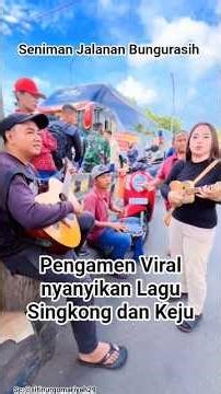 Pengamen Viral nyanyikan Lagu Singkong dan Keju #pengamenviral #cover #shorts #feedshorts #viral