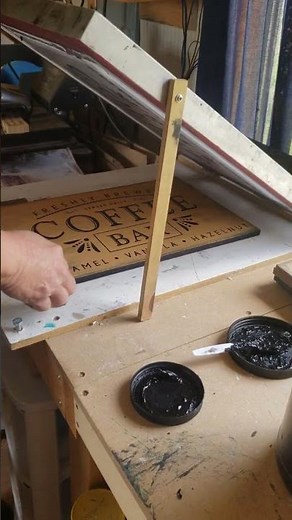 screenprinting wood signs