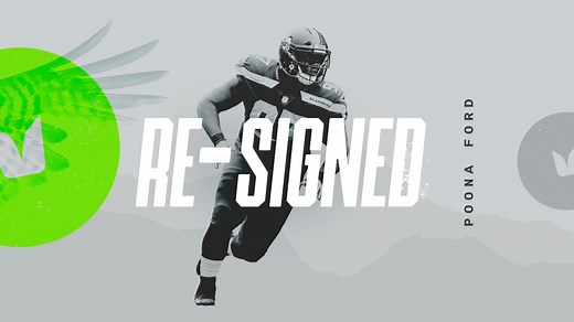 Poona Ford Re-Signs With Seattle Seahawks