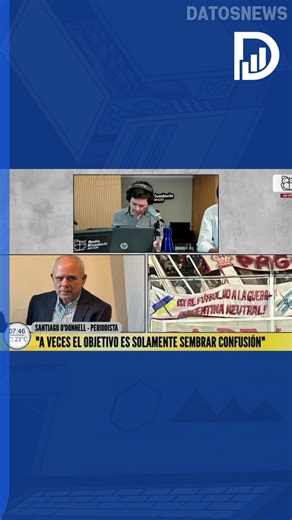 🔵Santiago O'Donnell sobre "La Compañía": ES DIRECTAMENTE INTELIGENCIA RUSA"