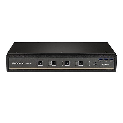 Vertiv Avocent SwitchView Desktop KVM | 4 Port | Dual Head | Universal Connector | TAA Compliant | Dell USA