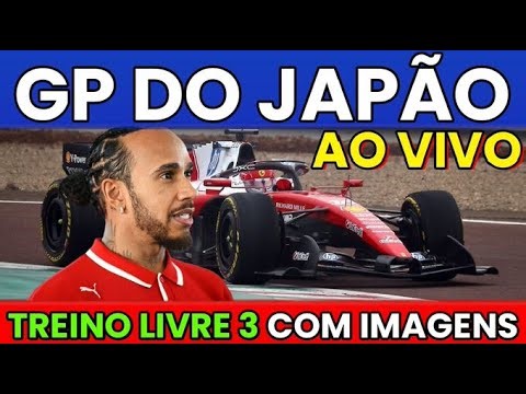 FÓRMULA 1 GP DO JAPÃO AO VIVO TREINO LIVRE 3 COM IMAGENS HAMILTON NA PISTA - F1 MANAGER 24 #f1