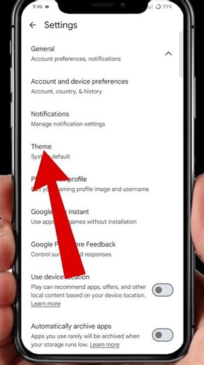 Play Store Me Dark Mode On Kaise Kare | how to turn on dark mode in play store #shorts