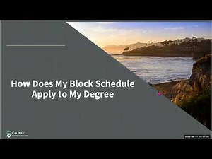 Block Schedule Info Session 2025