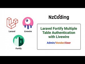 Laravel Fortify Multiple Table Authentication with Livewire