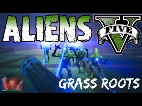 Killing aliens in GTA 5 #gta5