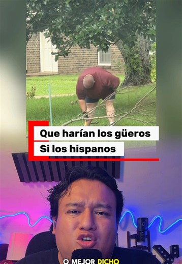 Todo un debate, atravez de un video un hombre plantea que los Estadounidenses ya no pueden hacer trabajos básicos como limpiar su patio o partir una rama, debido a que están muy acostumbrados ya a la mano de obra hispana, algo que generó diferencias en los comentarios, algunos a favor y otros en contra, usted que opina? #kaisergt #breakingnews #usa #guatemala #mexico
