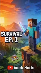 New Minecraft Survival series #minecraft #minecraftshorts #gaming
