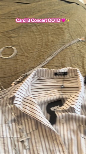 Cardi B Concert OOTD 🩷✨ time to step out tonight 😍 #cardib #cardibtour #concertootd #ootd