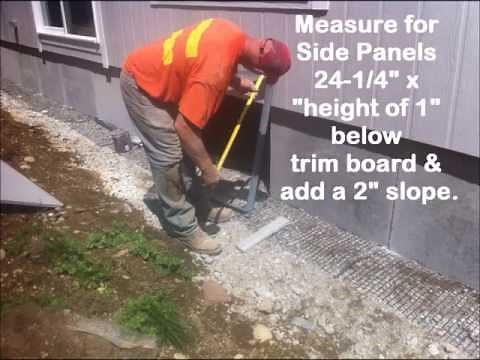 Mobile Home Skirting Kits | Duraskirt Crawl Access