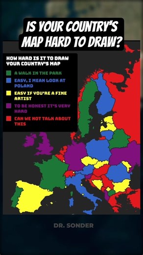 Can You DRAW Your COUNTRY'S MAP From Memory?