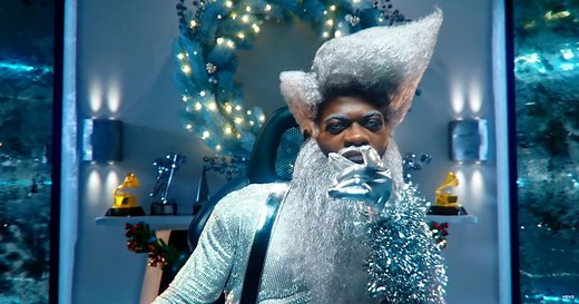 Lil' Nas X is a futuristic Santa in new 'Holiday' music video