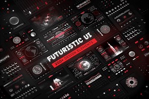 200  Futuristic UI PNG Design for Gamer Combat Modern Element App Interface Abstract Icon Cyberpunk Web Design Tech Pattern Digital Download - Etsy