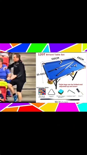 Adjustable Mini Pool Table for Kids - Perfect Fun!