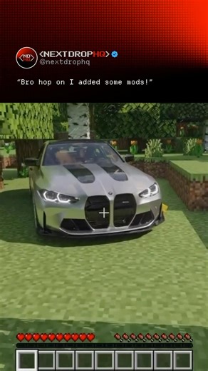 What car would you mod into Minecraft? #minecraft #caredit