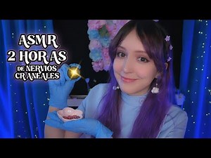 ⭐ASMR 2 HORAS de Exámenes de Nervios CRANEALES 🧠 Asmr SIN ANUNCIOS para Dormir Profundo