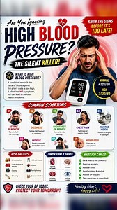 High Blood Pressure: Symptoms, Risks & Best Ways to Lower It #medicaleducation