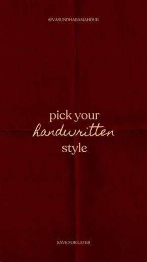 Vasundhara • Graphic Designer on Instagram: "Handwritten fonts always add a personal touch ✨ Here are a few I downloaded recently— you can get them from the sources mentioned in the video. Some are free for personal use, some aren’t. Always check the license before using ✌🏼 Which one do you like the most? Comment your pick. Images: @cosmos @pinterest #handwrittenfonts #scriptfonts #cursivefonts #typography #typographyinspiration #fontinspiration #typeinspiration #typeface #designfeed #designers