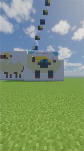 Minecraft sheep Painting #shorts
