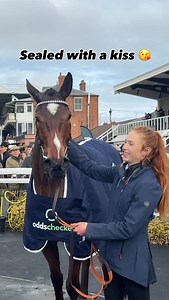 A lot of love for Steel Ally, the oddschecker Kingmaker Novices’ Chase winner ❤️ #horseracing #horsesofinsta #horses | Warwick Racecourse