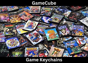 Miniature Gamecube Keychains | Nintendo GC Game Keyrings - Etsy