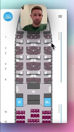 Discover the Unique Layout of Qatar Airways's 777 Business Class with Qsuites