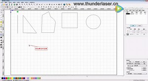 RDworksV8教程 01 如何绘制简单图形